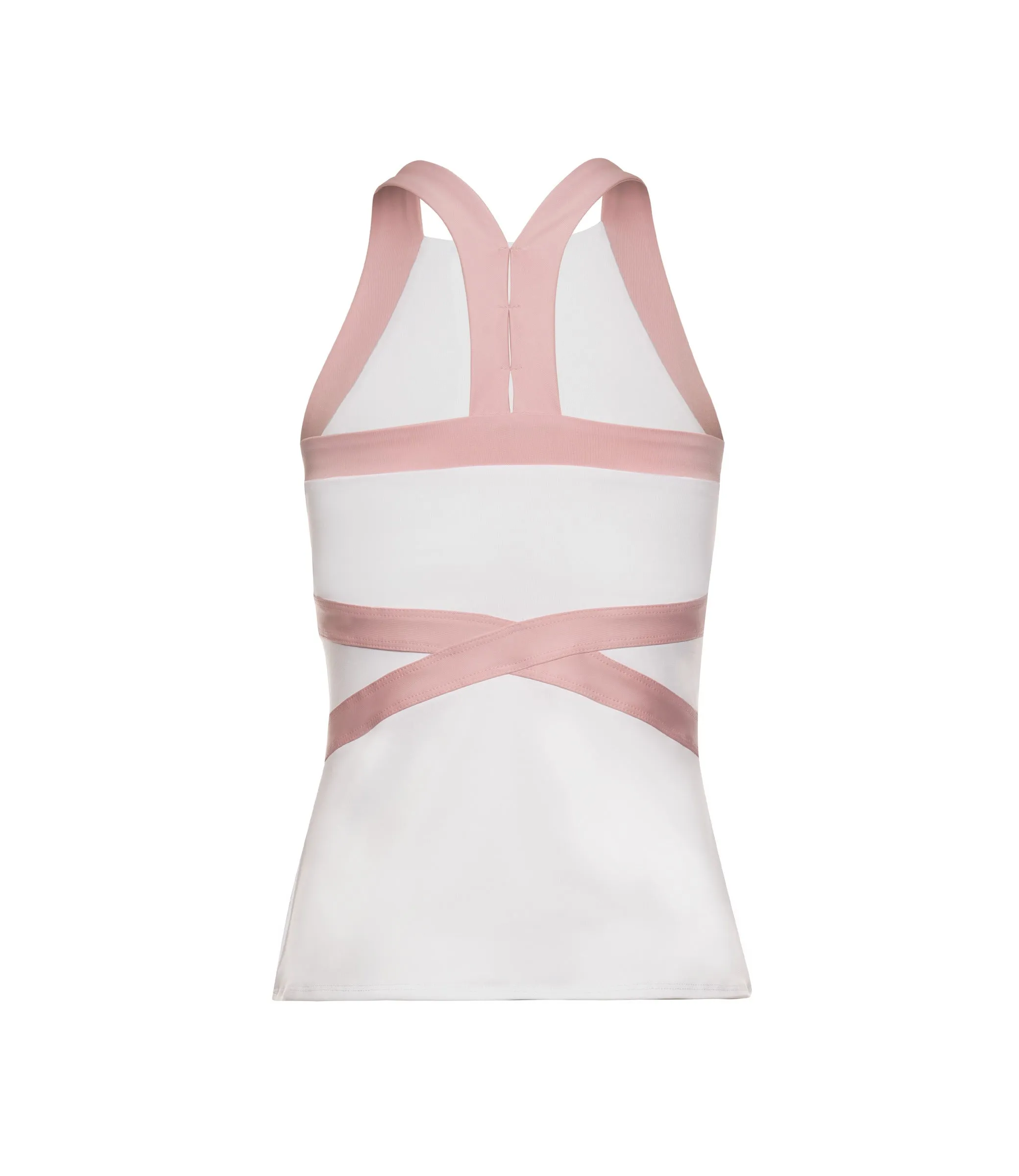 196055-100 | CRISS-CROSS TANK | WHITE