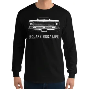 73-75 Square Body Long Sleeve Shirt Based on 70s Truck Front End