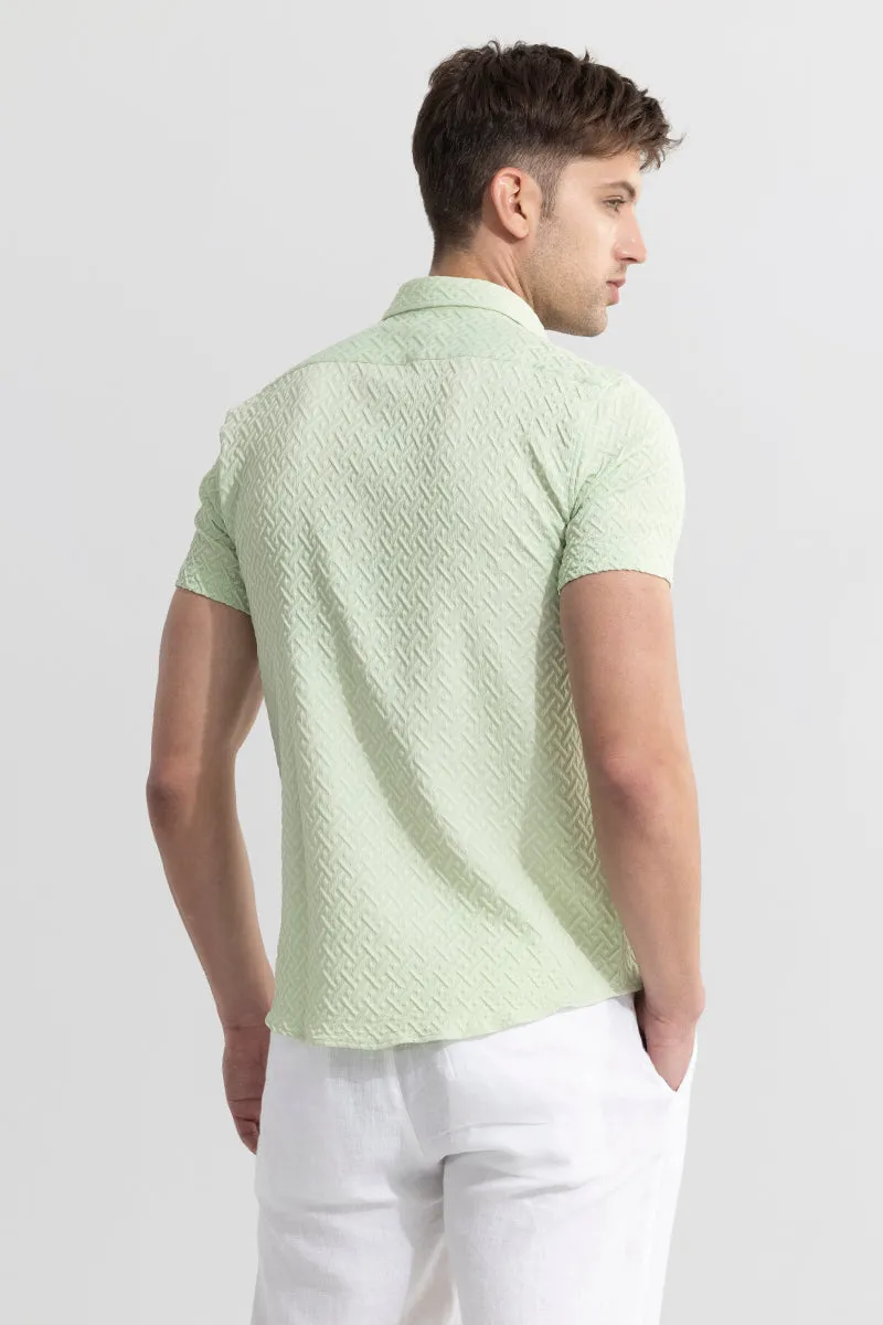 Airy Allure Green Shirt