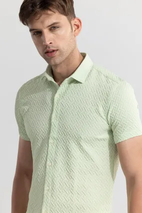 Airy Allure Green Shirt