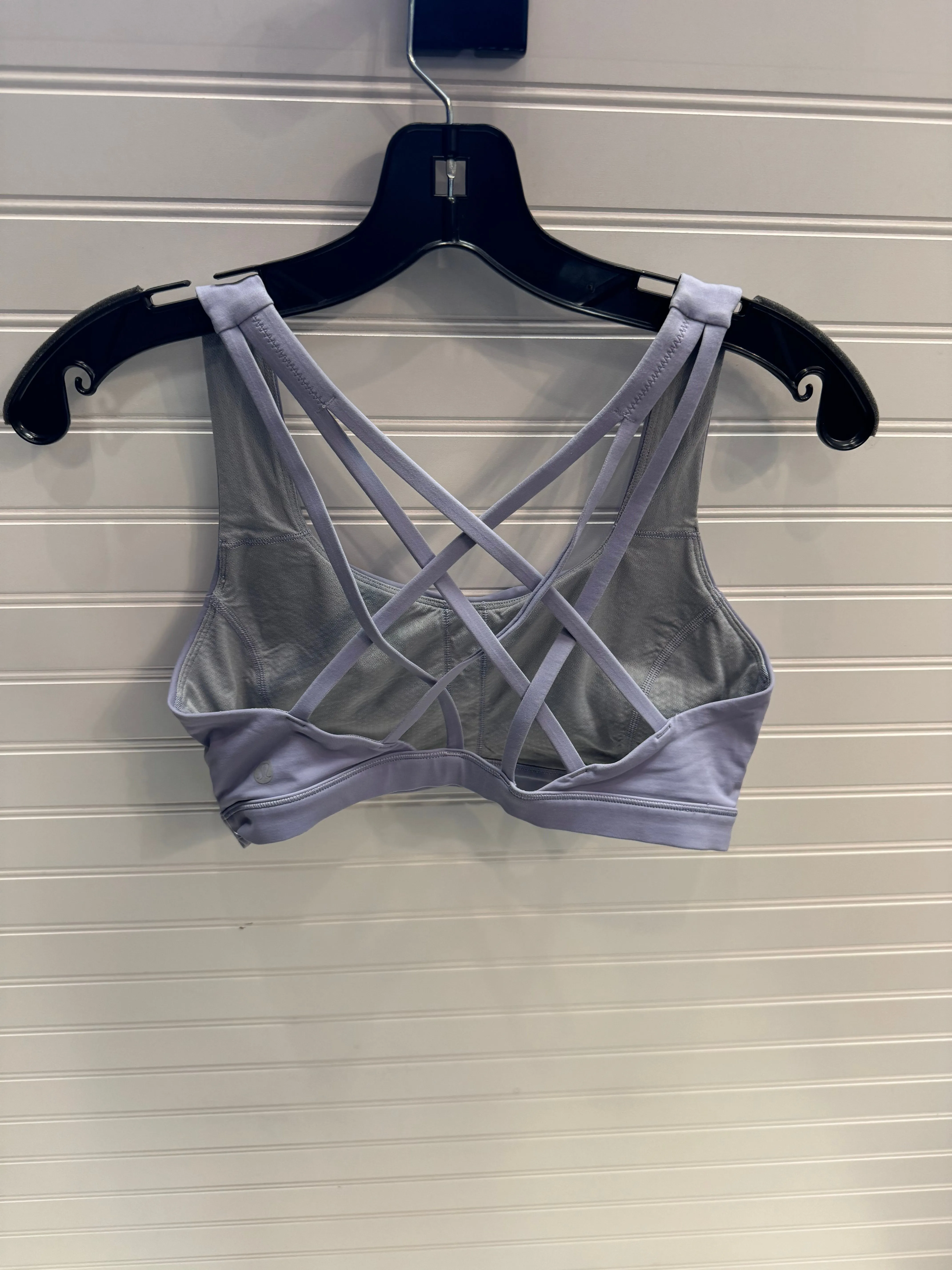 Athletic Bra By Lululemon In Purple, Size: 8