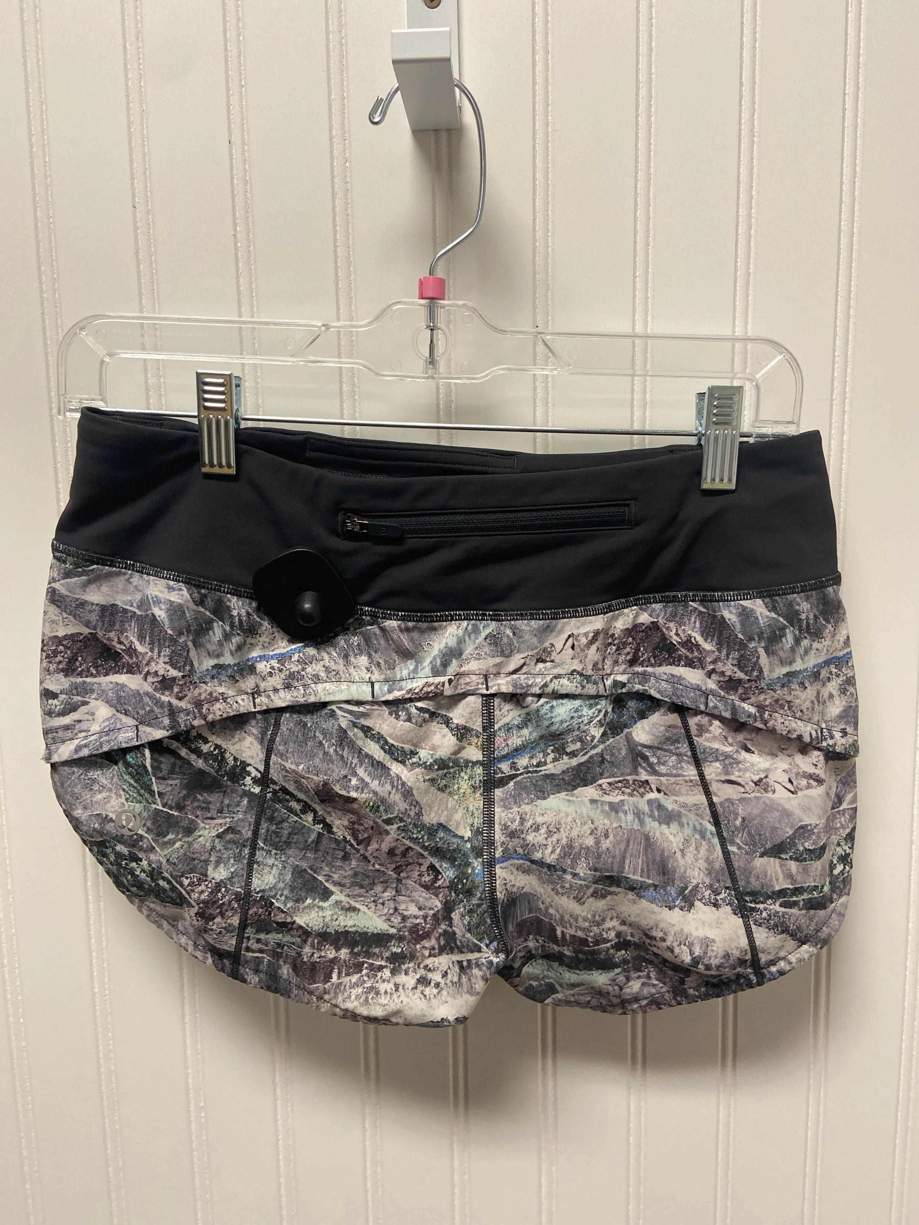 Athletic Shorts By Lululemon In Grey, Size: 4