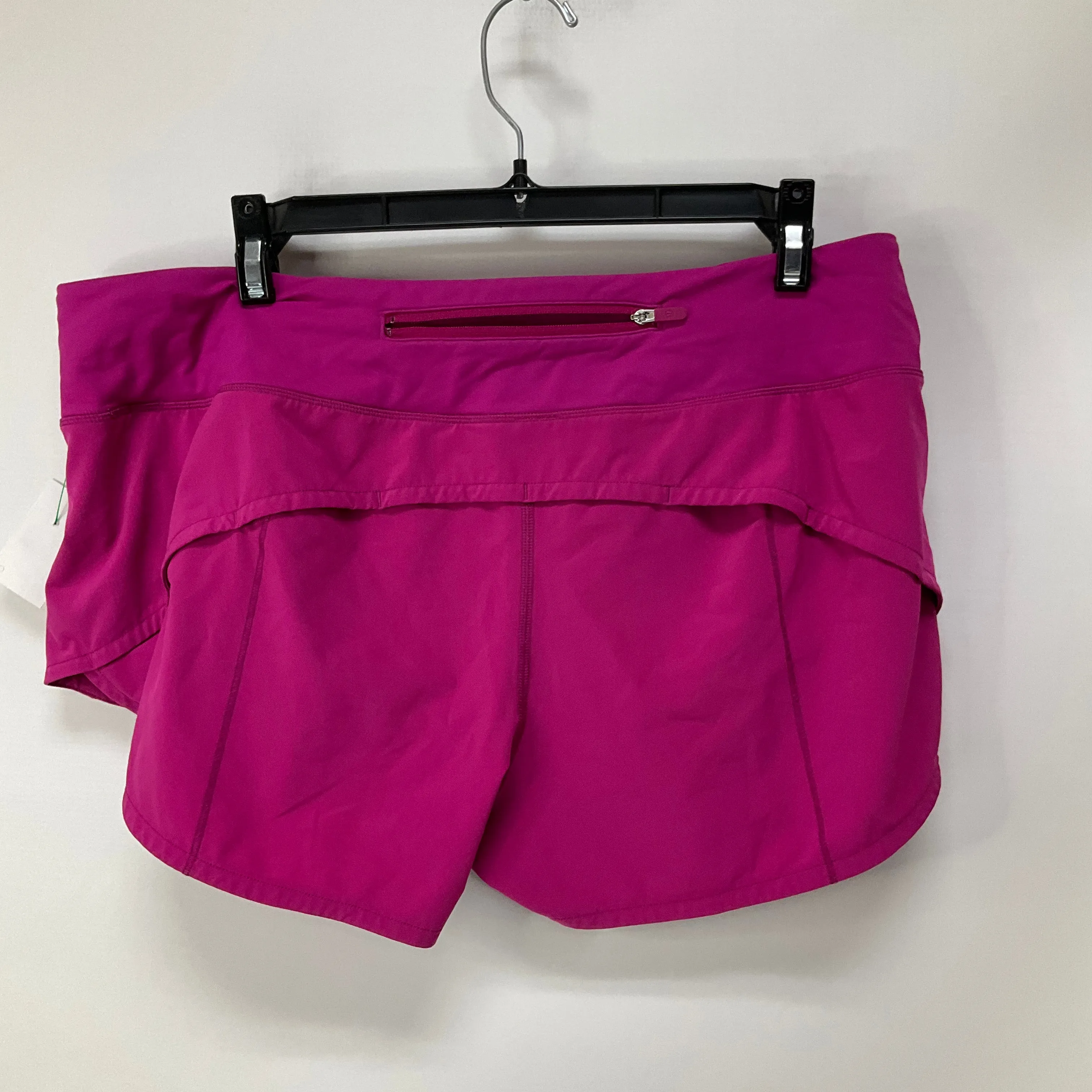 Athletic Shorts By Lululemon In Purple, Size: 10