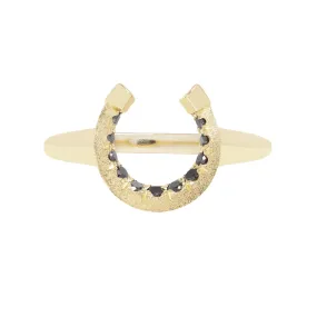 Black Diamond Little Luck Ring