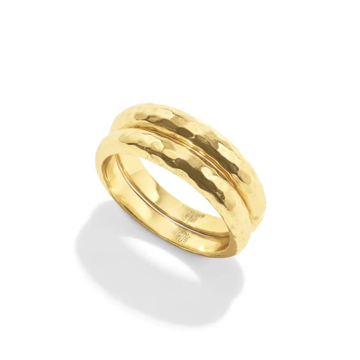 Capucine De Wulf Cleopatra Slice Stacking Ring Set - (four sizes)