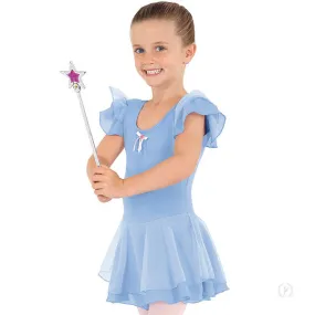 Child Ruffle Sleeve Dance Dress