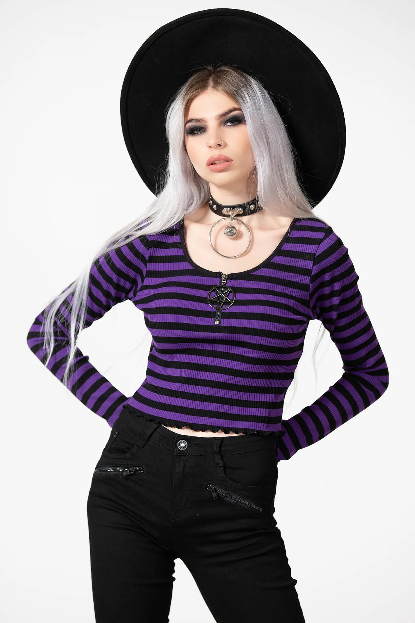 Chimera Long Sleeve Top [PURPLE]