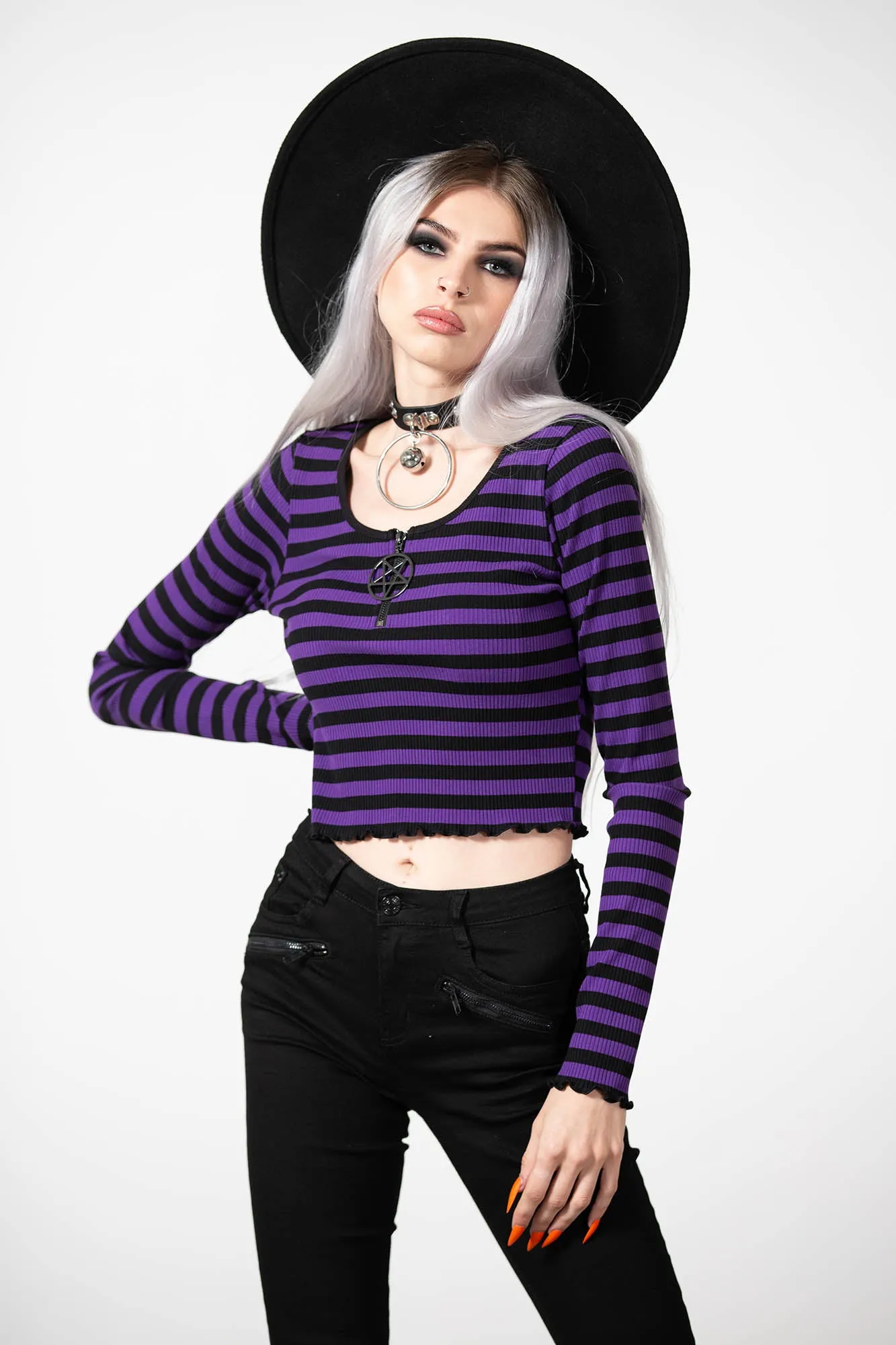 Chimera Long Sleeve Top [PURPLE]