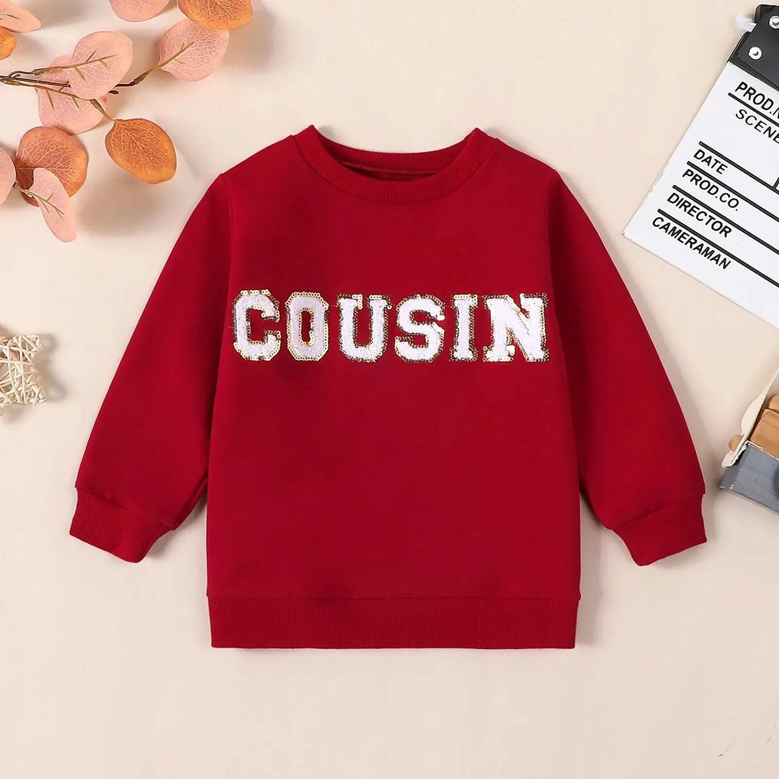 COUSIN Sequin Sweatshirt