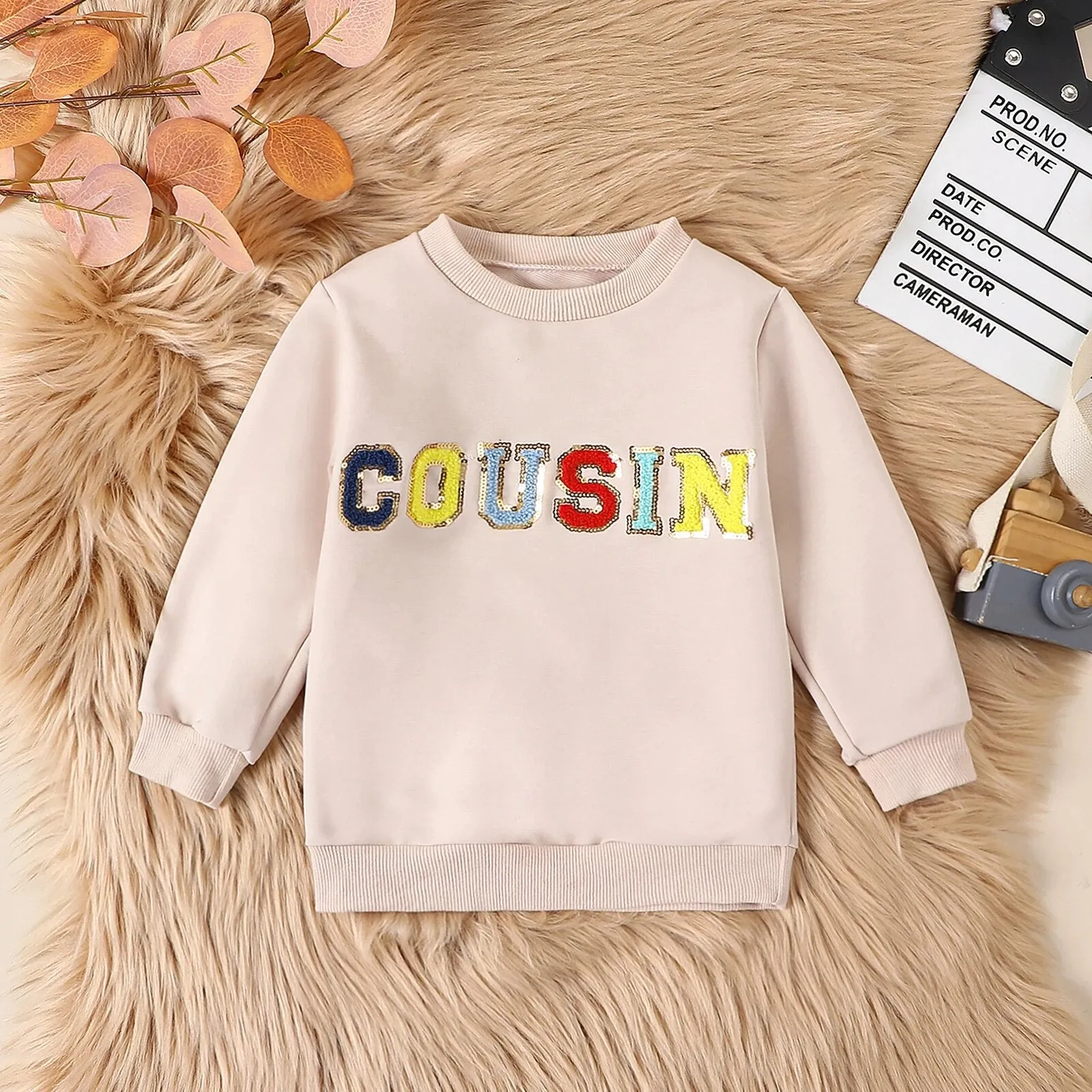 COUSIN Sequin Sweatshirt