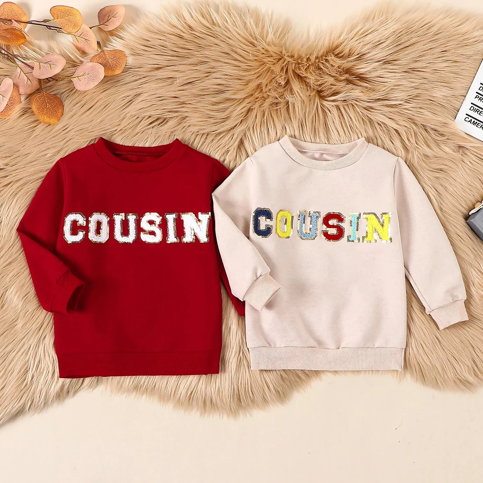 COUSIN Sequin Sweatshirt