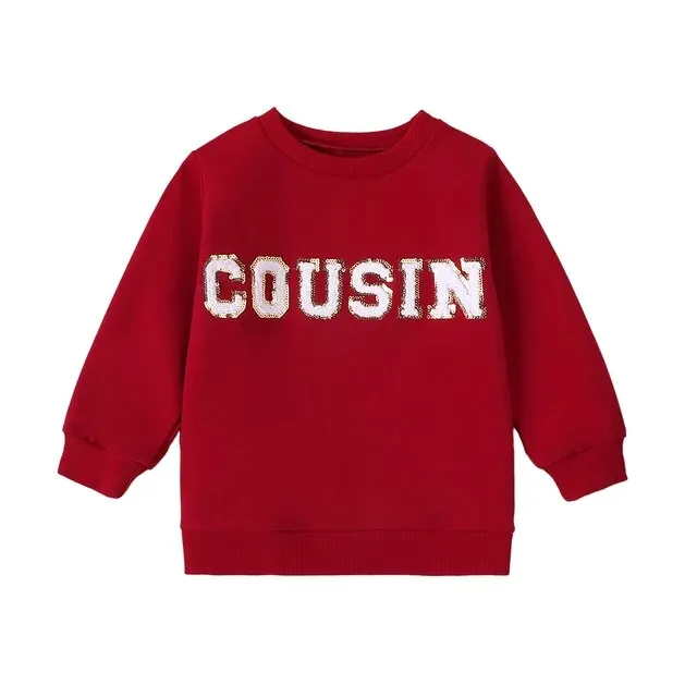 COUSIN Sequin Sweatshirt