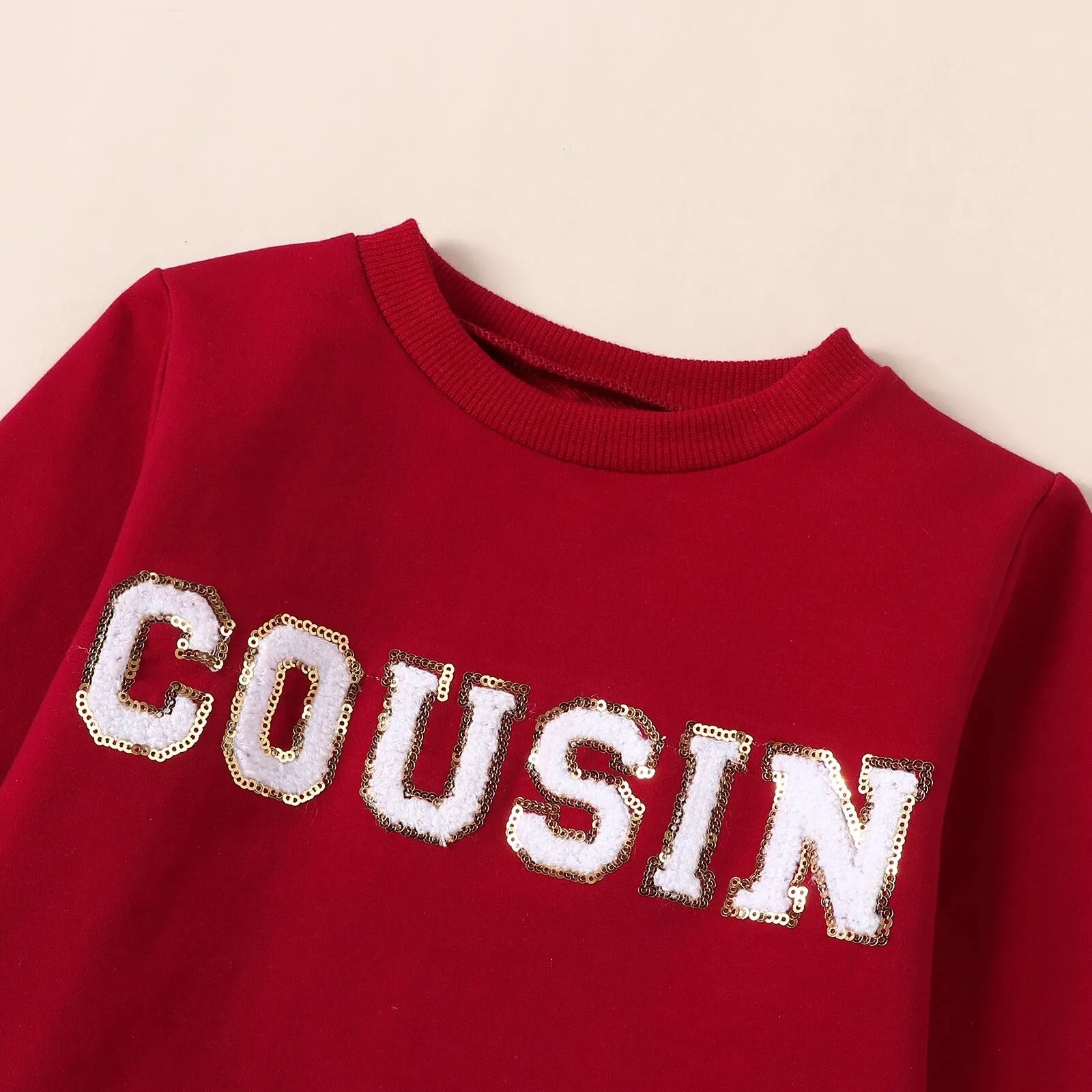 COUSIN Sequin Sweatshirt