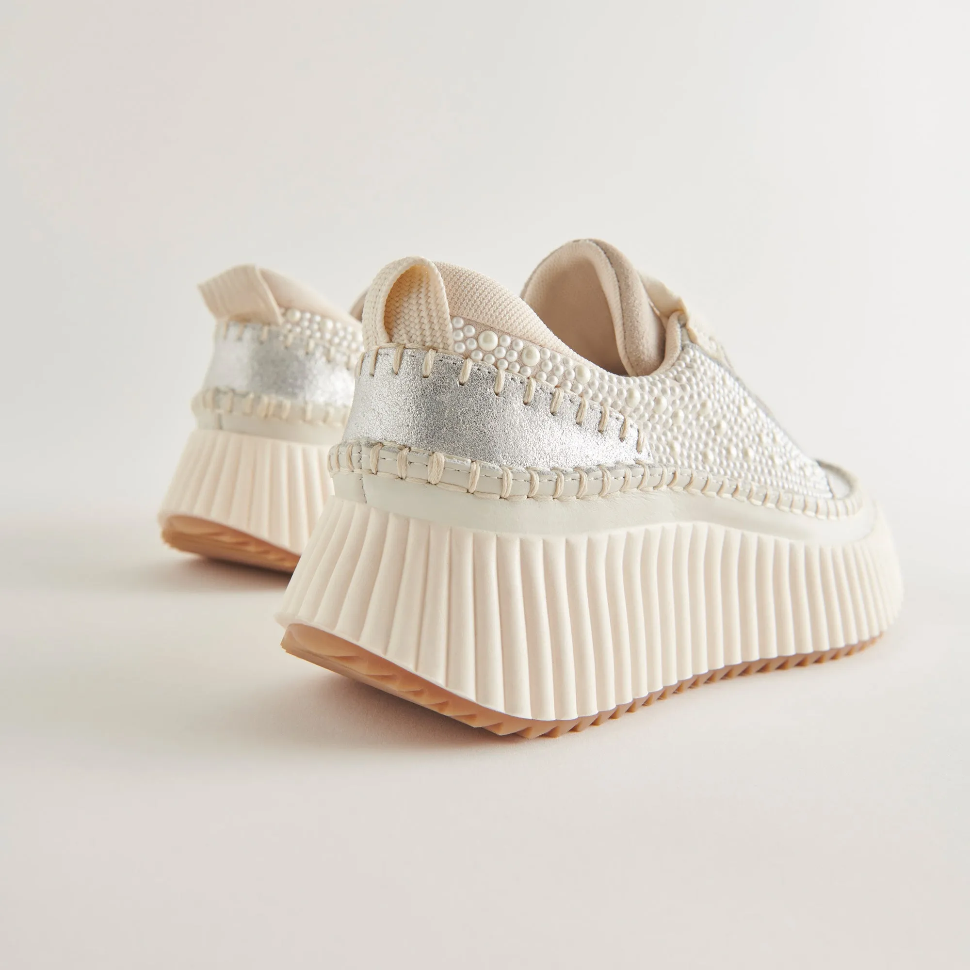 DOLEN PEARL SNEAKERS VANILLA PEARLS