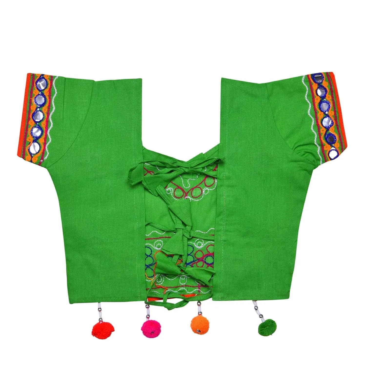 Girl's Cotton Ghaghra Choli, Leghnga Choli, Chania Choli 144g