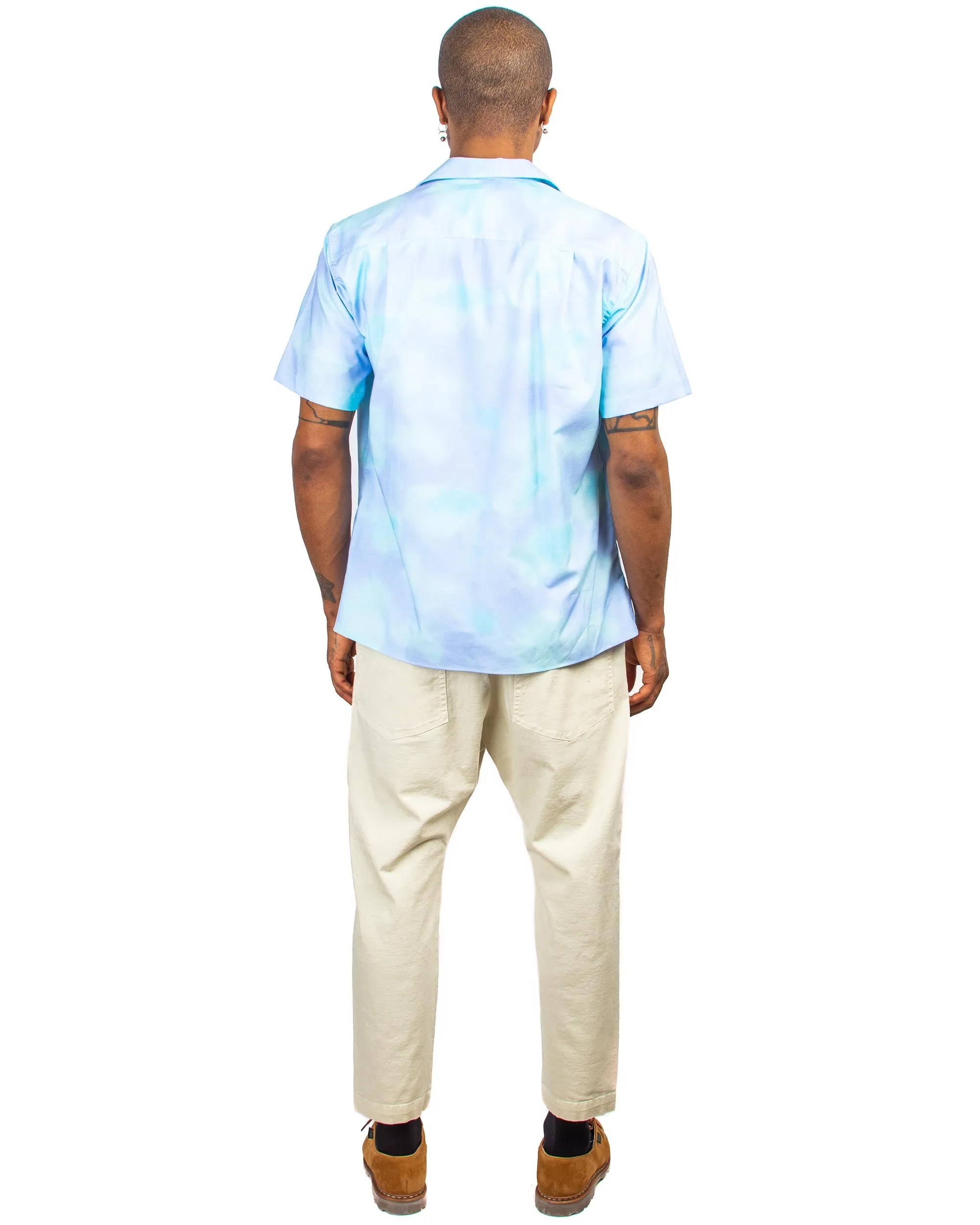 Gitman Vintage Bros. Blue Cotton Candy Oxford Beach Shirt