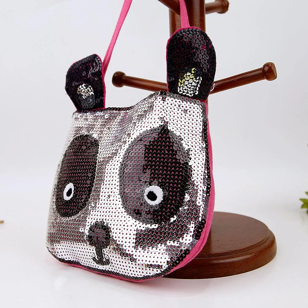 Imported Stylish Sequin Cross Body Cotton Bag For Girls