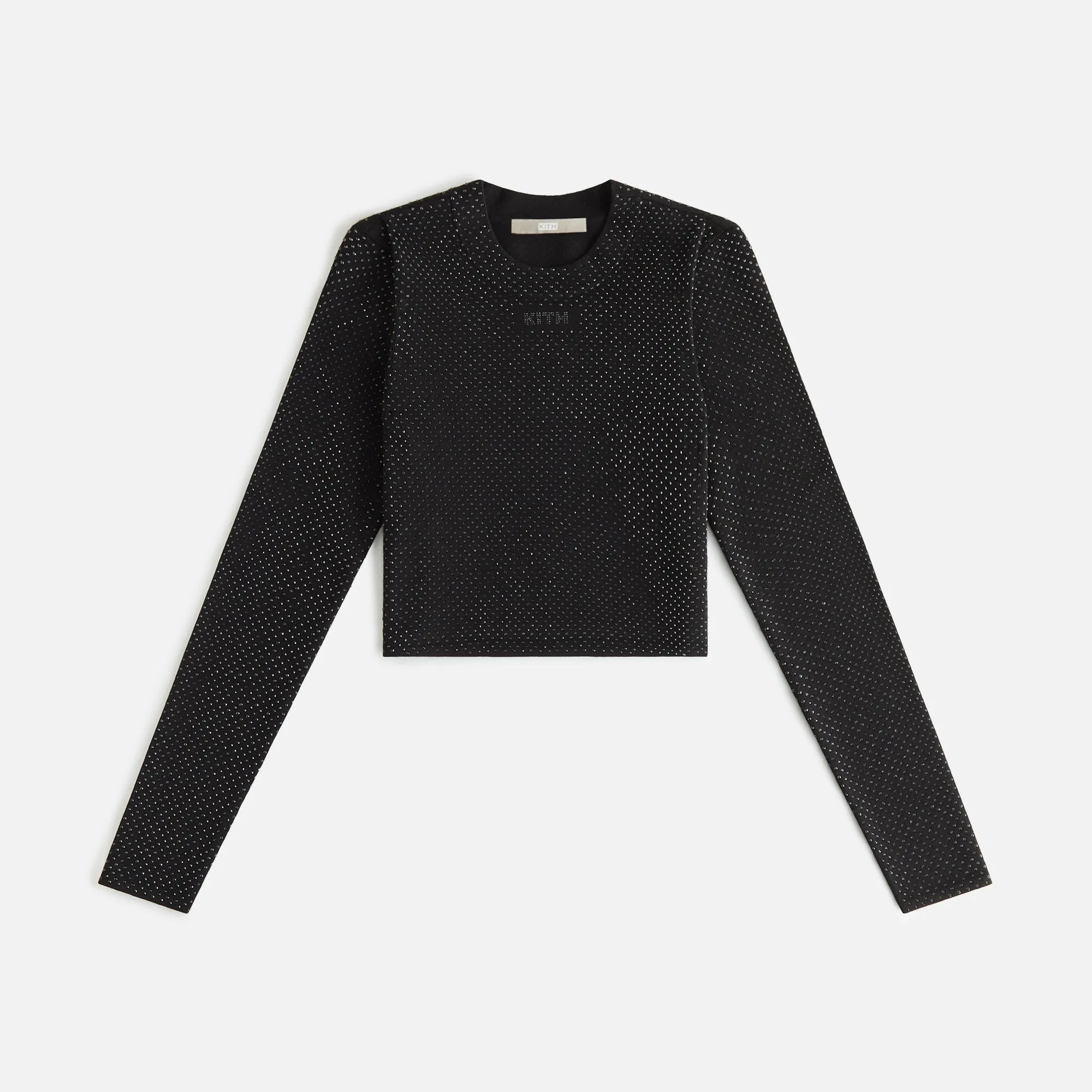 Kith Women Mulberry Studded Knit Long Sleeve - Black