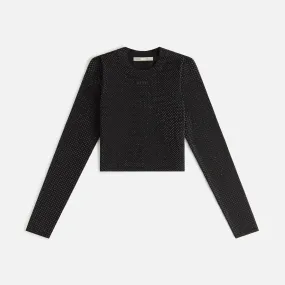 Kith Women Mulberry Studded Knit Long Sleeve - Black