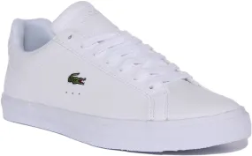 Lacoste Lerond Pro In White White For Women