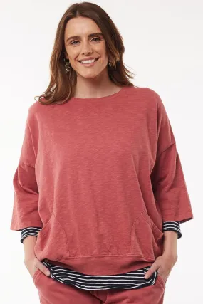 Mazie Deep Rose Sweat