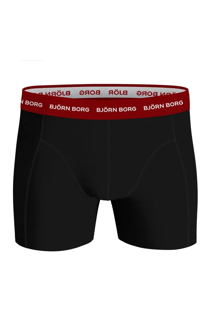 Mens Bjorn Borg For Him Cotton Stretch Boxer Shorts (3-Pack)