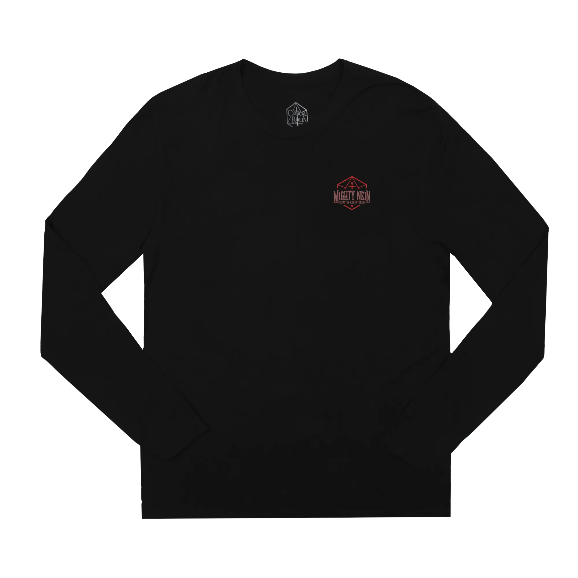 Mighty Nein Disaster Adventures Black Long Sleeve