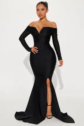 Need To Know Maxi Dress - Black