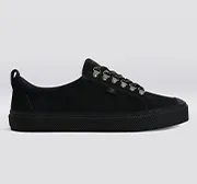 OCA Low Speedhooks All Black Suede Sneaker Women