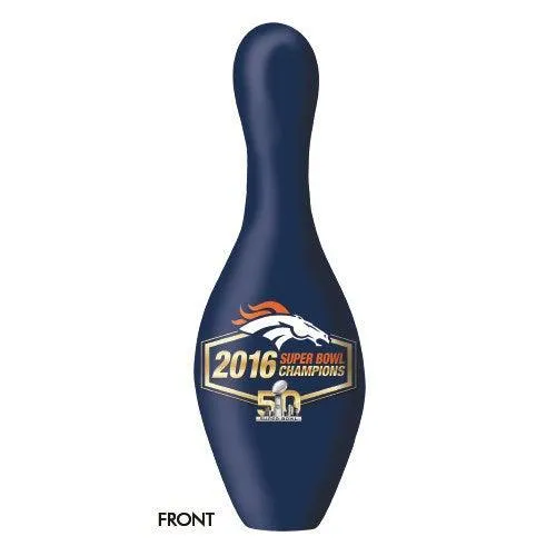 OnTheBallBowling 2016 Super Bowl 50 Champions Broncos Bowling Pin