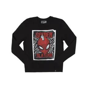 Spider Slayers Poster Black Long Sleeve