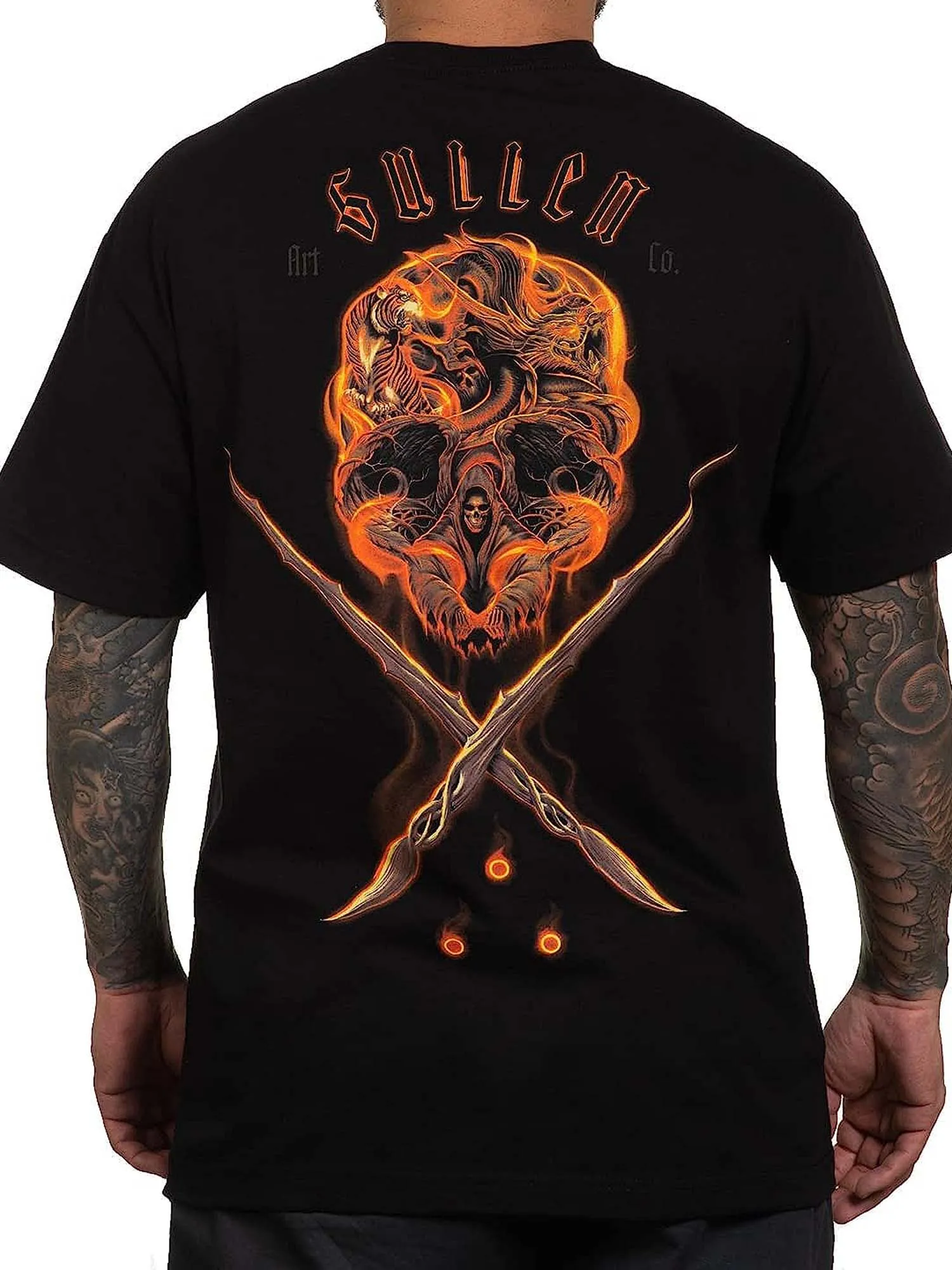 Sullen Men's The Dark Arts Short Sleeve Standard T-shirt