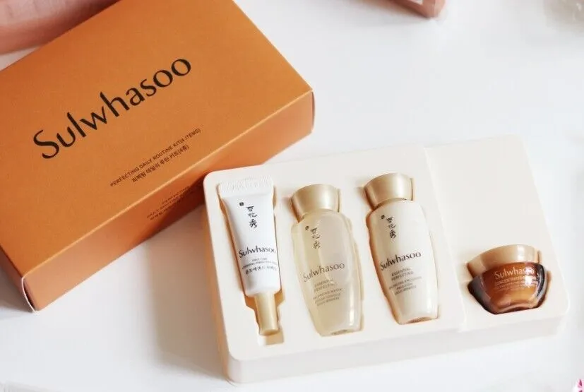 Sulwhasoo Perfecting Daily Routine Kits 4 items Korean Beauty Skincare Cosmetics