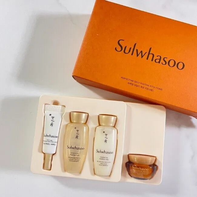 Sulwhasoo Perfecting Daily Routine Kits 4 items Korean Beauty Skincare Cosmetics