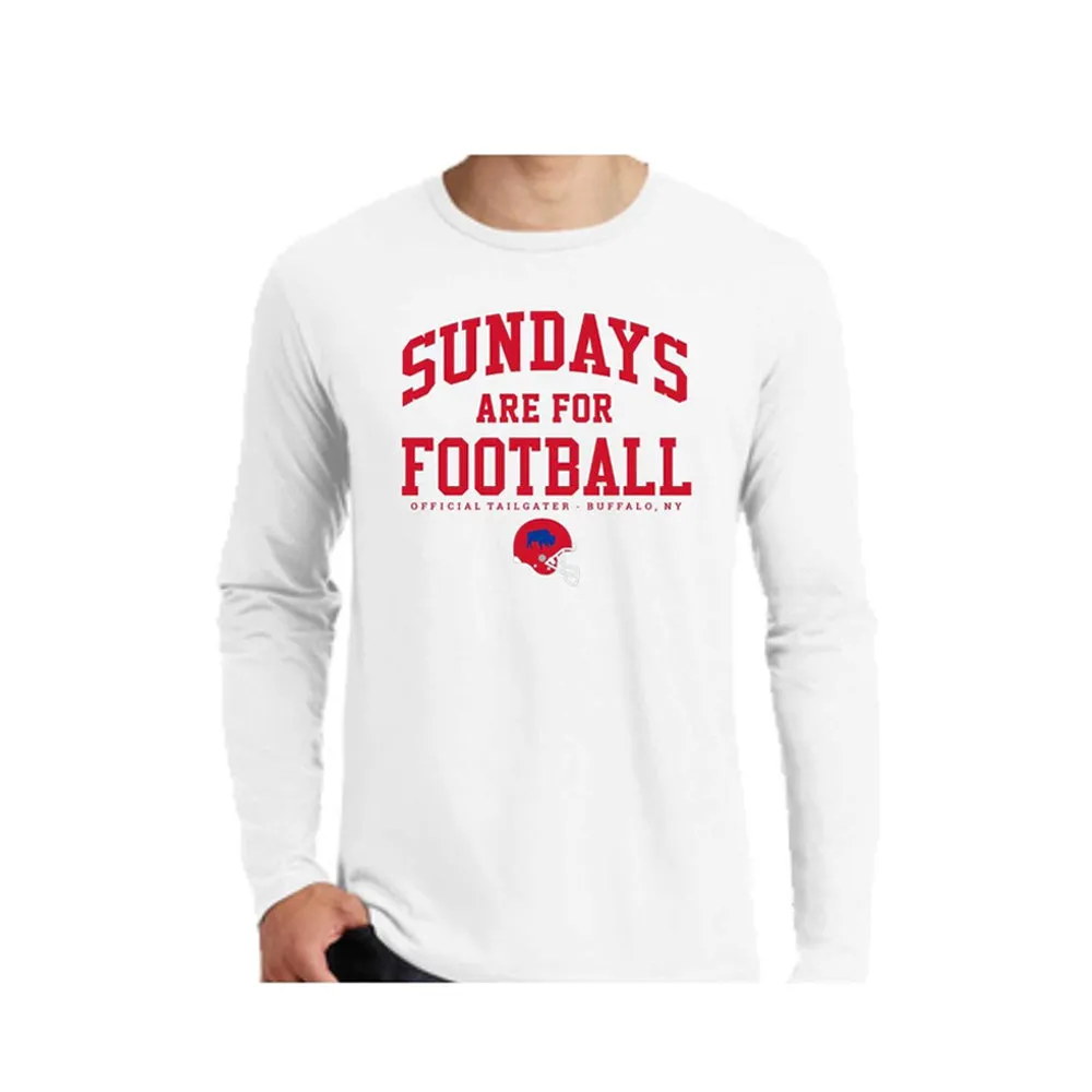 Sundays Are For Football White LST