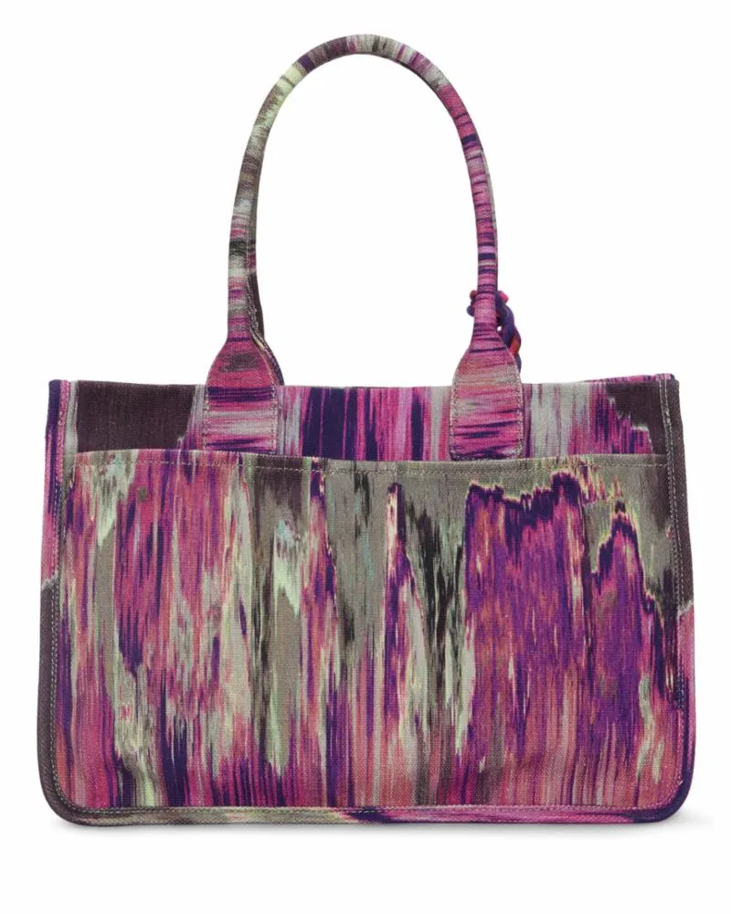 Vince Camuto Handbag ORLA TOTE MARBLE OASIS PRINT/CANVAS